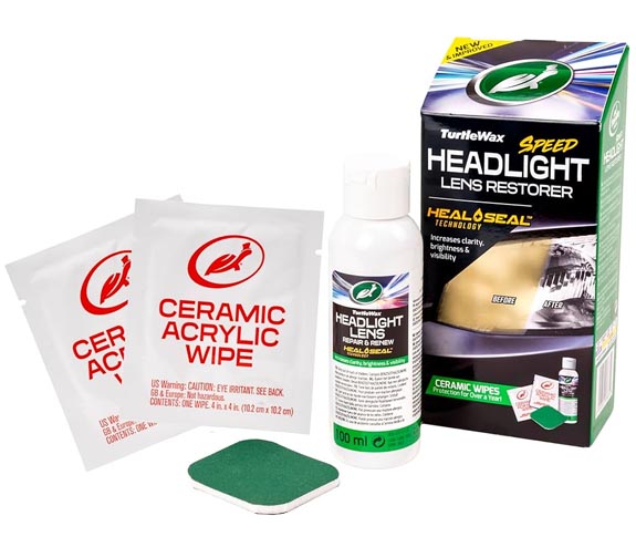 TURTLE WAX SPEED HEADLIGHT RESTAURO FARÓIS
